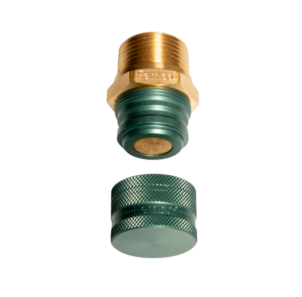 Green oil drain plug